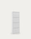 Shoe rack Ode 50 x 136 cm 4 doors white
