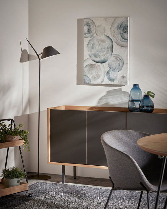 Lampadaire Aurelia noir