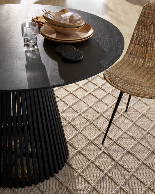 Tapis Sybil beige 160 x 230 cm