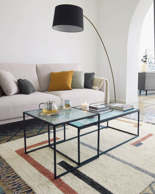 Ensemble Akemi de 2 tables basses