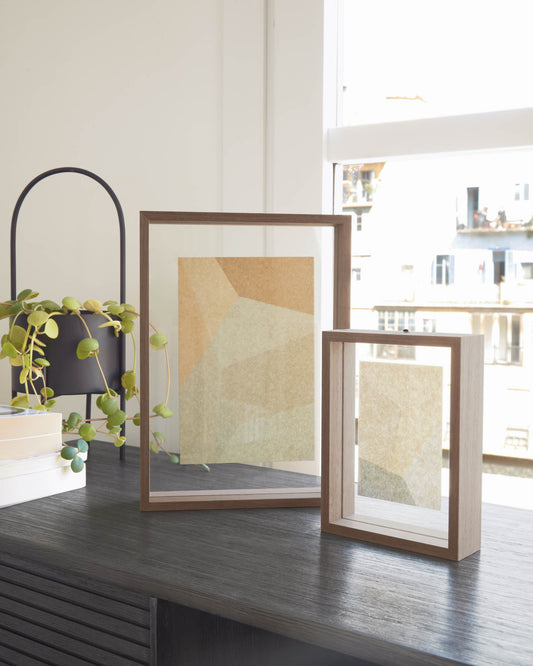 Cadre Flavina 22 x 31 cm avec finition foncée