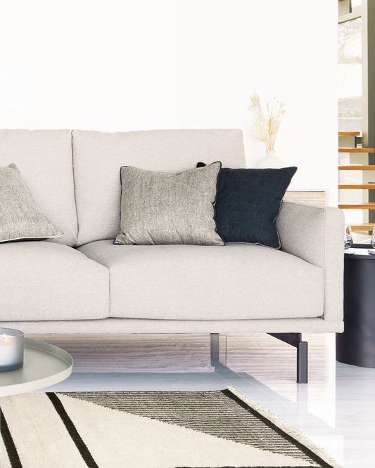 Canapé Galene 4 places beige 414 cm FSC Mix Credit