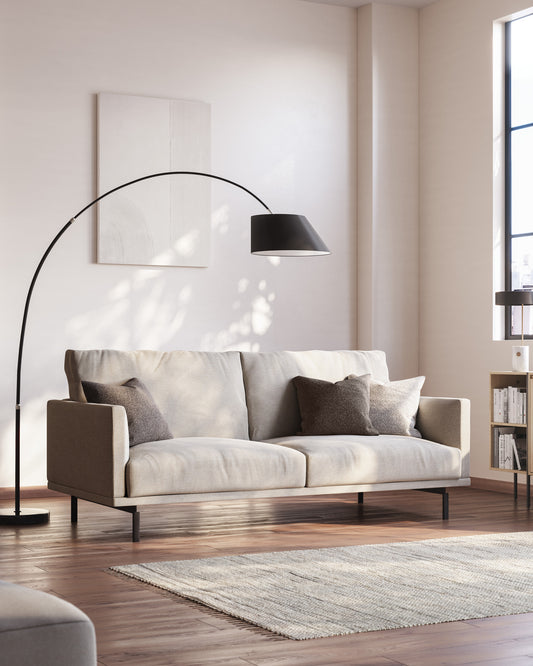 Canapé Galene 2 places beige 174 cm FSC Mix Credit