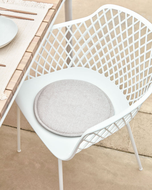 Coussin Silke beige