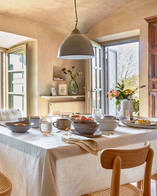 Suspension Neus en métal finition grise