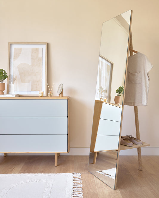 Miroir-portemanteau Keisy 45 x 160 cm