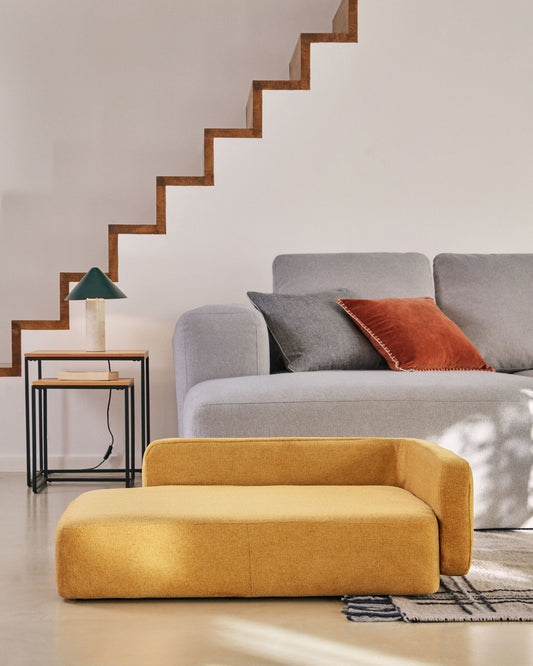 Housse pour grand panier pour animaux Bowie moutarde 73 x 98 cm