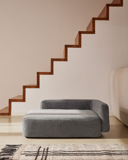 Housse pour petit panier pour animaux Bowie gris foncé 63 x 80 cm