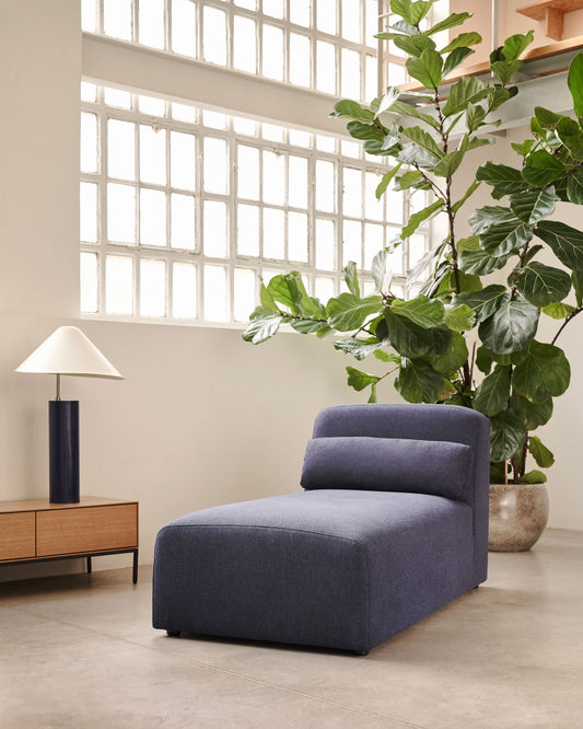 Module Neom chaise bleu 152 x 75 cm FSC Mix Credit