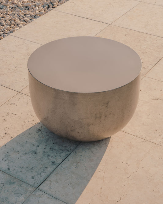 Table basse ronde Garbet en ciment Ø 60 cm