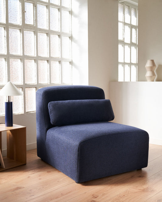 Module assise Neom bleu 75 cm FSC Mix Credit