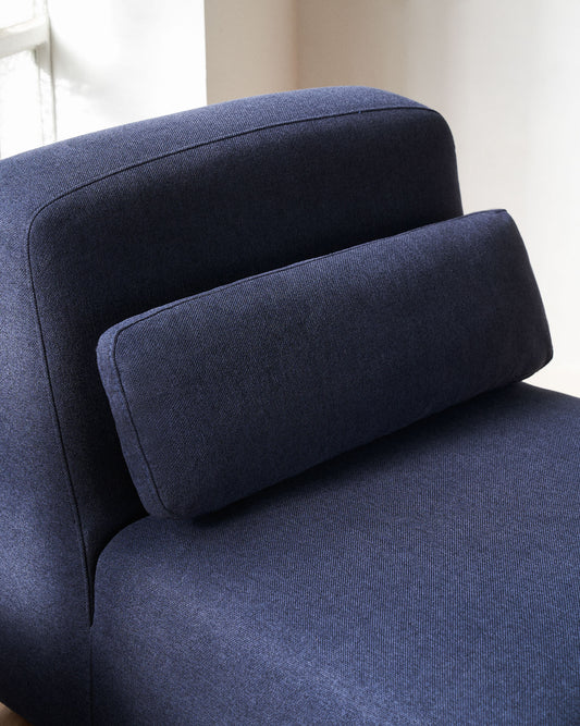 Coussin Neom bleu 24 x 72 cm