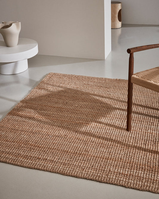 Tapis Madelin en jute naturel 200 x 300 cm