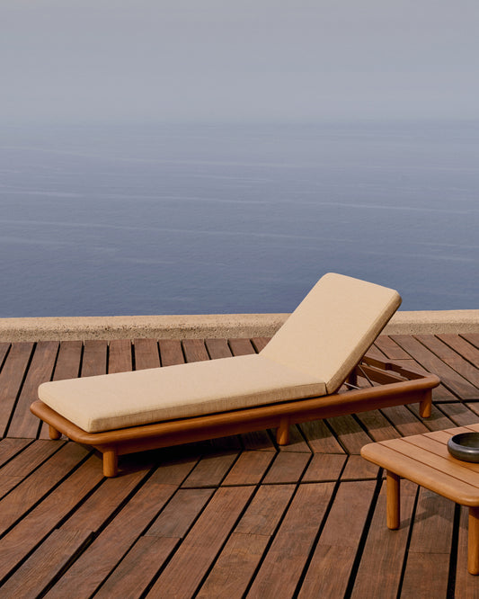 Bain de soleil Turqueta en bois de teck FSC 100 %