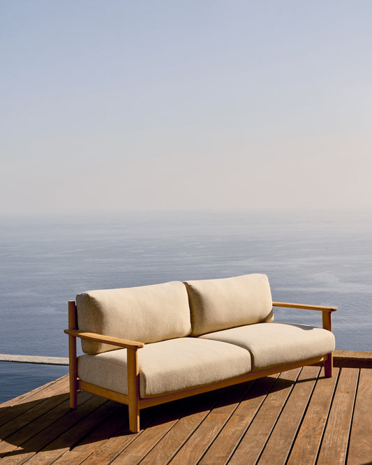 Canapé Tirant 3 places en bois de teck 212 cm FSC 100 %