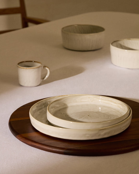 Tasse Serni en céramique blanche