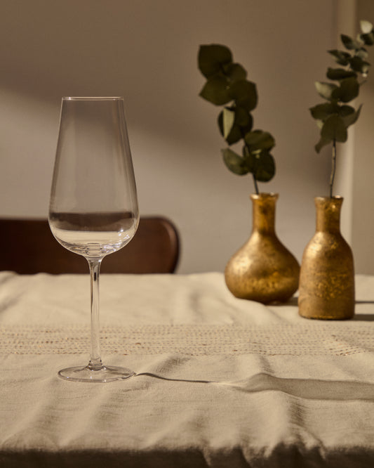 Coupe à champagne Altira en verre transparent 26 cl