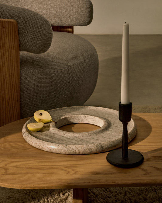 Planche de service Morel en marbre beige