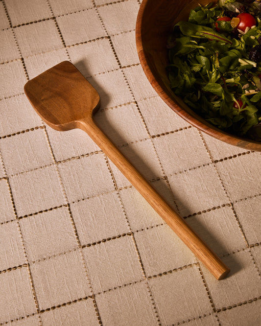Spatule carrée Teppa en bois d’acacia FSC 100%