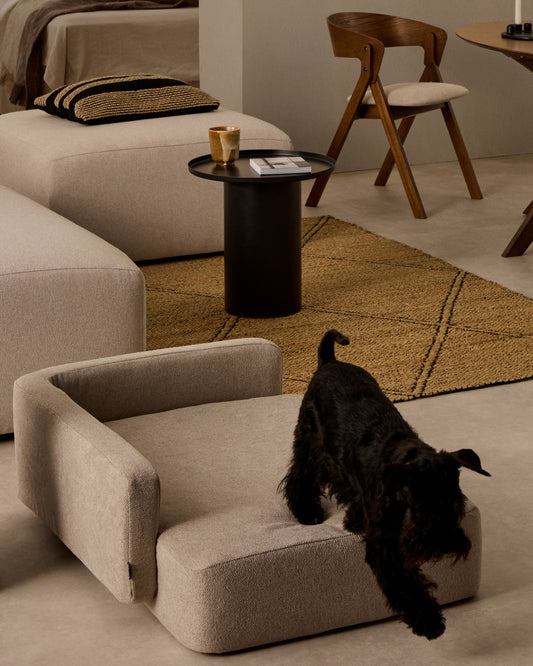 Panier pour animaux petit format Bowie beige 63 x 80 cm