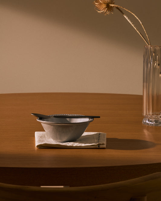 Bol Dovec en céramique bleue