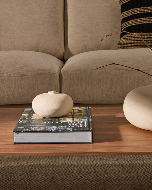 Vase Nivala en papier mâché 8,5 cm