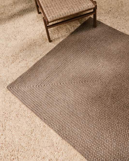 Tapis Despas en fibres synthétiques beige 160 x 230 cm