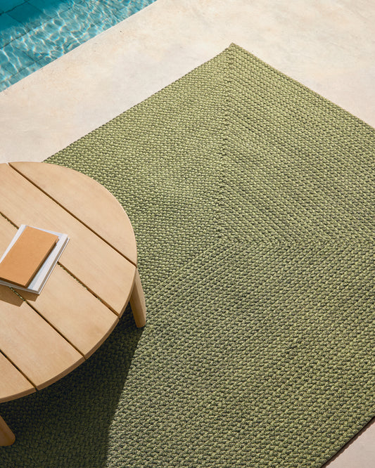 Rug Despas in synthetic fibers green 160 x 230 cm  
