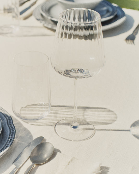 Verre à vin Mimba en verre transparent 74 cl