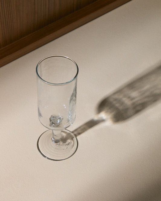 Verre à vin Obila en verre recyclé transparent