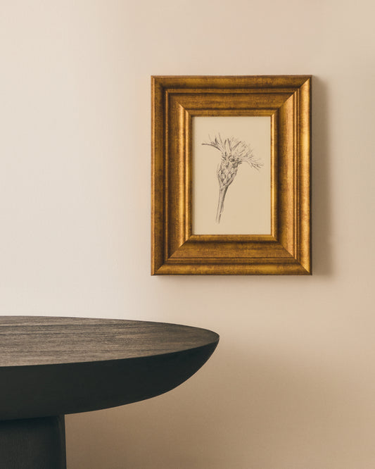 Tableau Yalira illustration botanique 33 x 41 cm