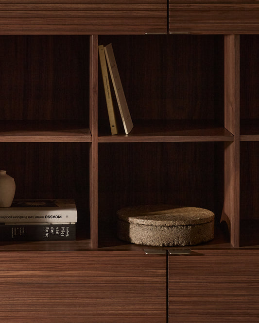 Boîte décorative Mirani en pierre Ø 15 cm