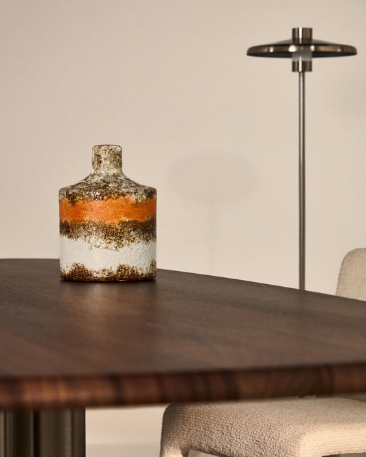 Vase Estin en céramique multicolore 25 cm