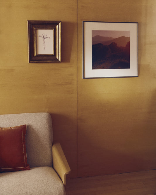 Tableau Zavira photographie de paysage de La Garrotxa 58 x 58 cm