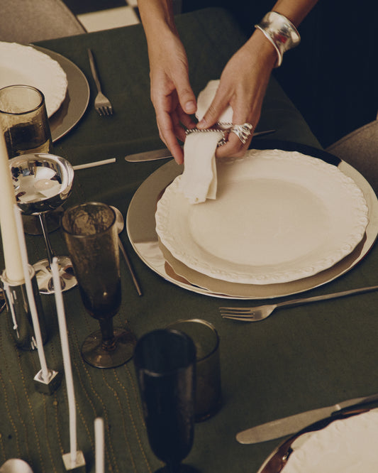 Verre à vin Sileia en verre recyclé marron
