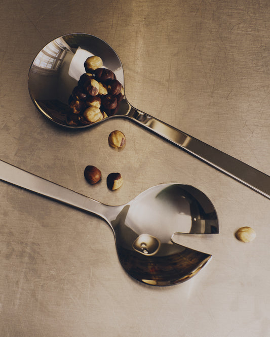 Ensemble Nirela de 2 ustensiles de cuisine en acier inoxydable