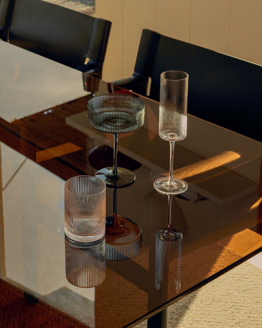 Verre à cocktail Eluria en verre vert 31,5 cl