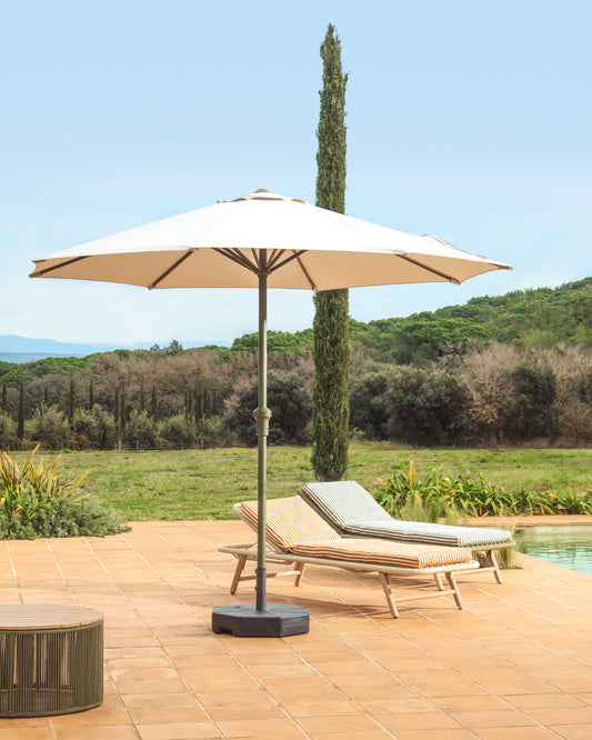 Pied en plastique Aimar pour parasol avec mât central Ø 60 cm