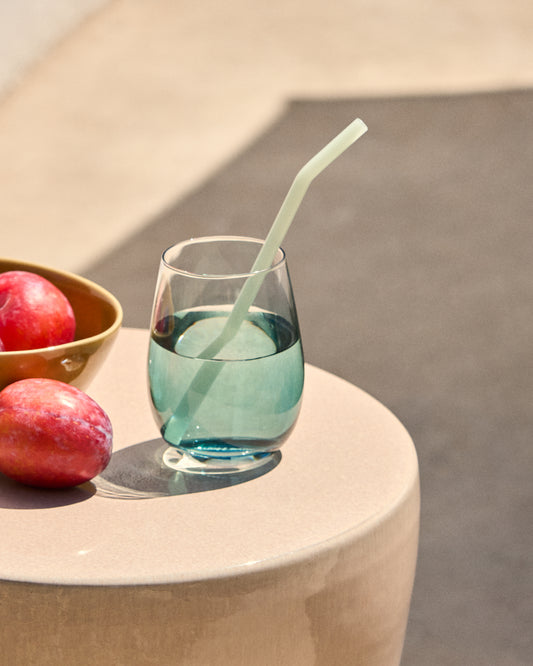 Verre Irides, ton bleu 42 cl