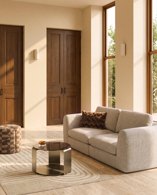 Vera beige 3-seater sofa 230 cm FSC Mix Credit