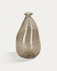 Vase Brenna marron moyen format en verre 100% recyclé