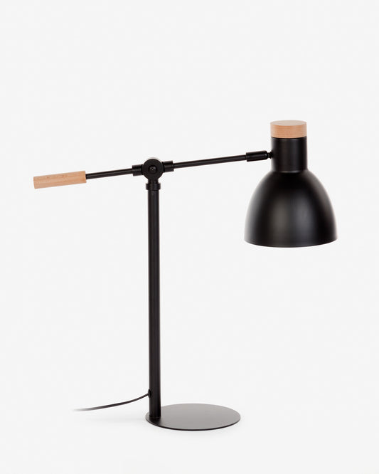 Lampe de table Tescarle noir