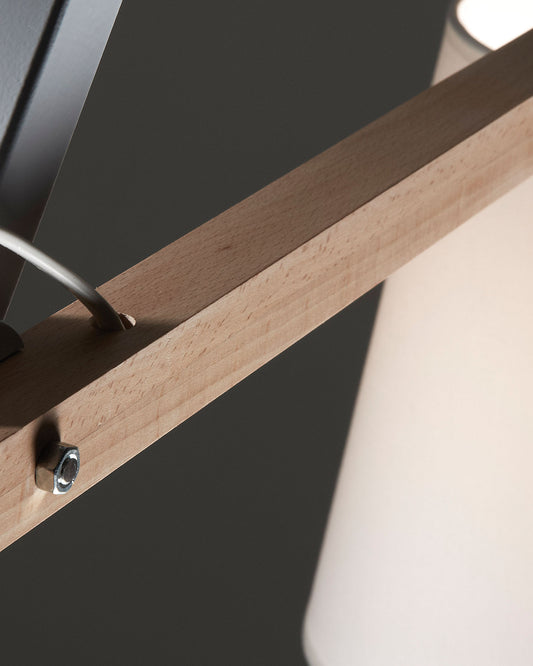 Lampadaire Kosta, blanc