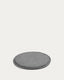 Coussin Silke gris foncé