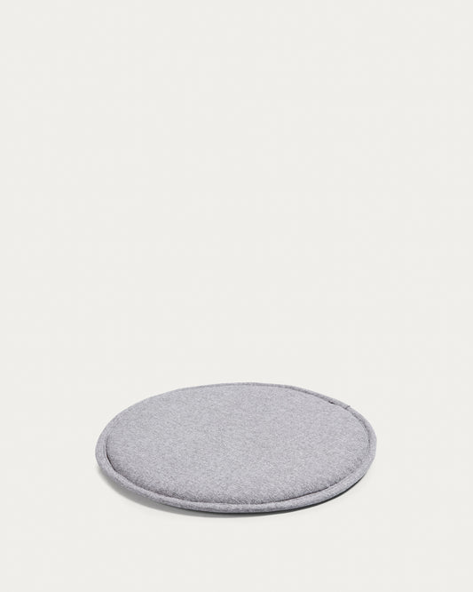 Coussin Silke gris clair