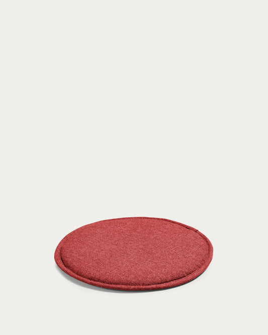 Coussin Silke bordeaux