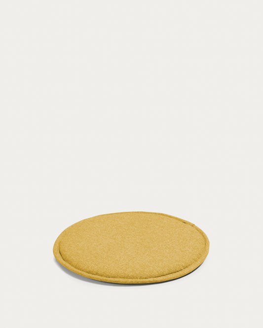 Coussin Silke moutarde