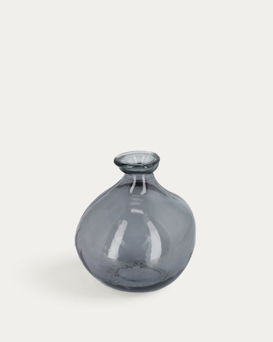 Brenna small blue vase