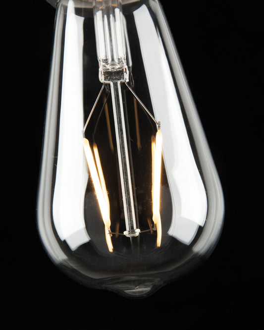 Ampoule LED Bulb E27 de 4W et 65 mm lumière chaude
