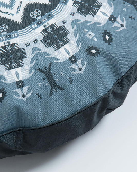 Pouf Ashleen Ø 60 cm gris